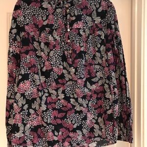 LOFT  Floral shirt